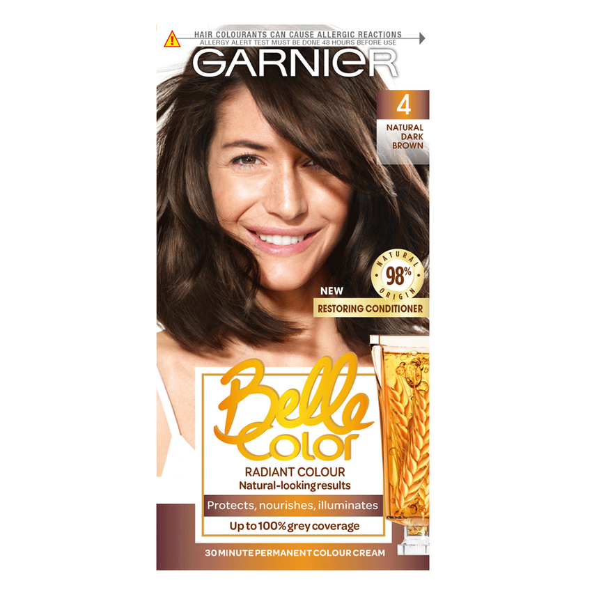 Dark Brown Hair Dye Belle Color Garnier