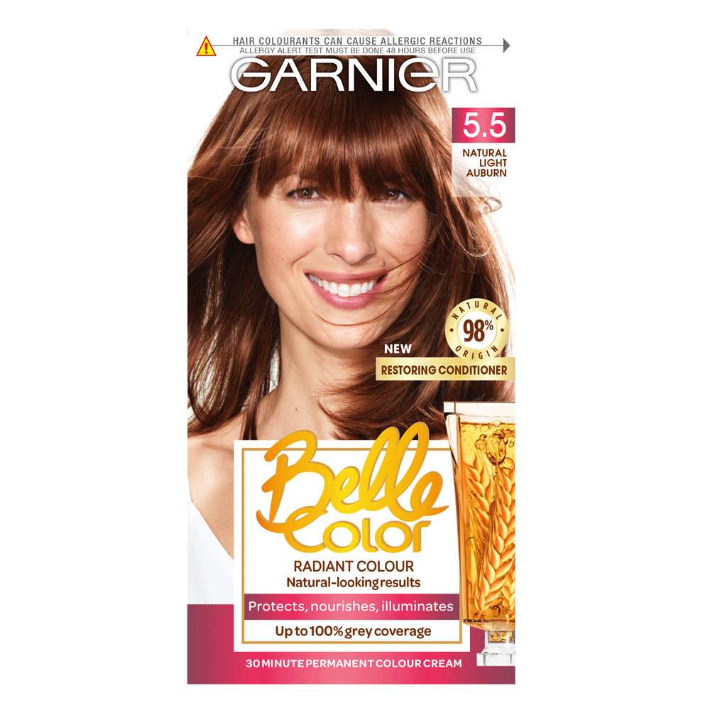 Natural Light Auburn Hair Dye | Belle Color | Garnier UK
