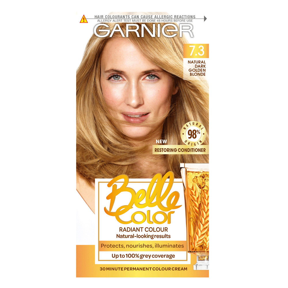  - Natural Dark Golden Blonde Hair Colour | Belle Color | Garnier