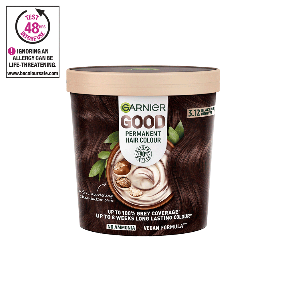 GOOD Permanent Hair Dye  3.12 Blackberry Brown