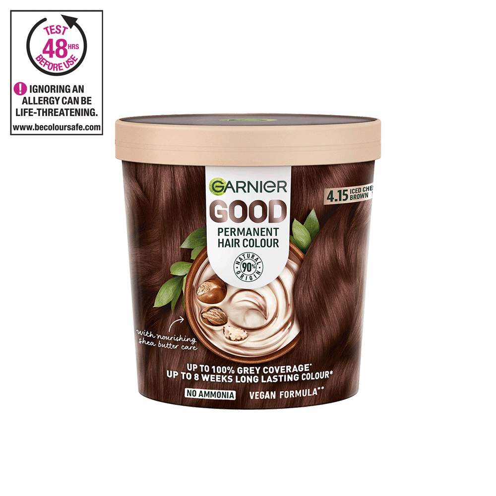 GOOD Permanent Hair Dye  4.15 Iced Chestnut Brown
