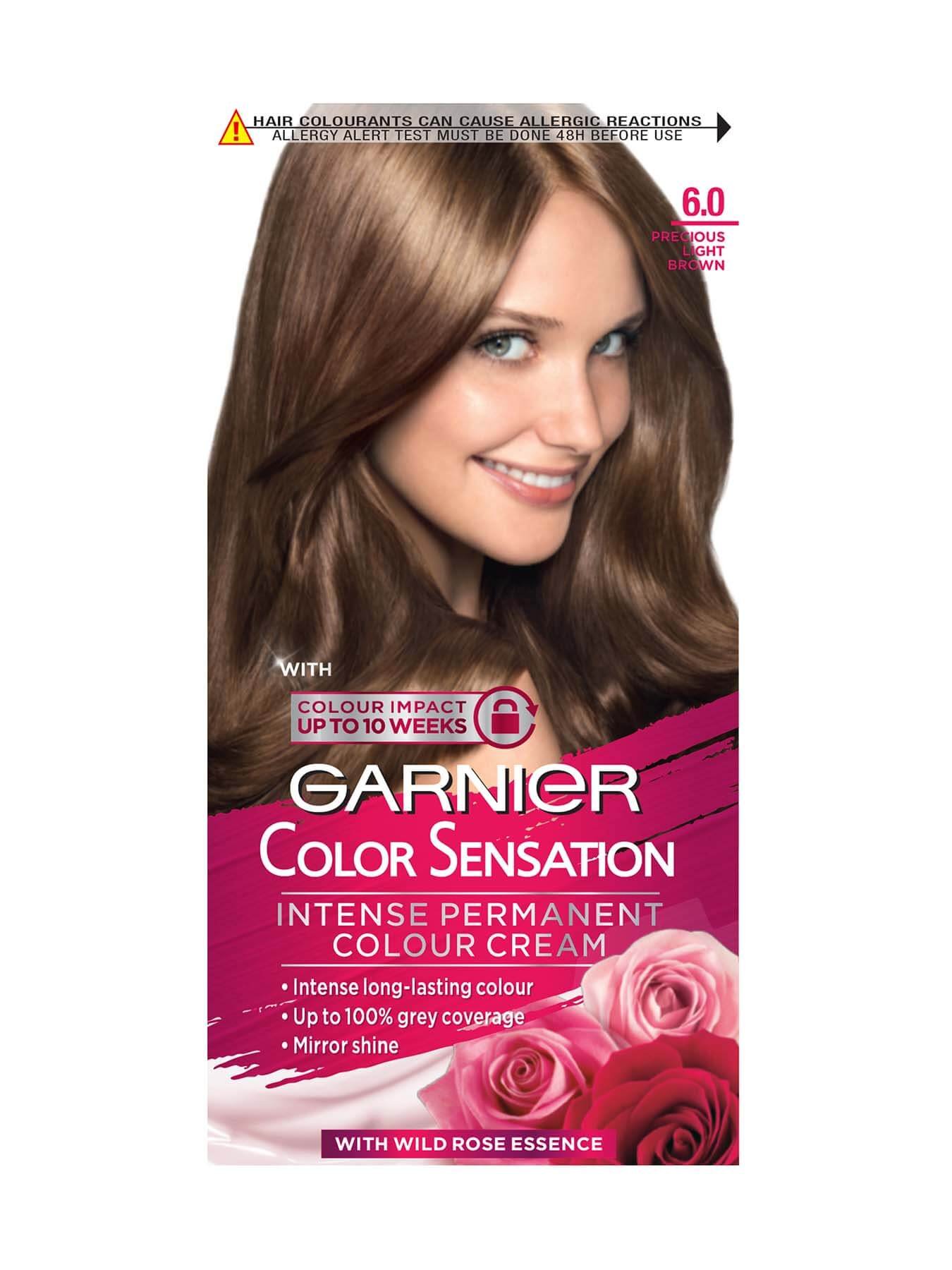 Precious Light Brown Hair Dye | Color Sensation | Garnier