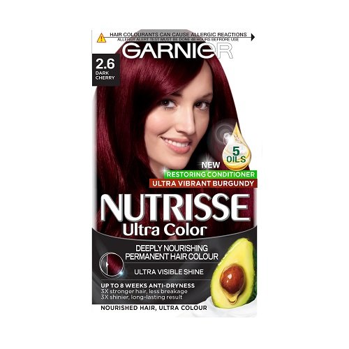 Dark Cherry Red Hair Dye | Nutrisse | Garnier