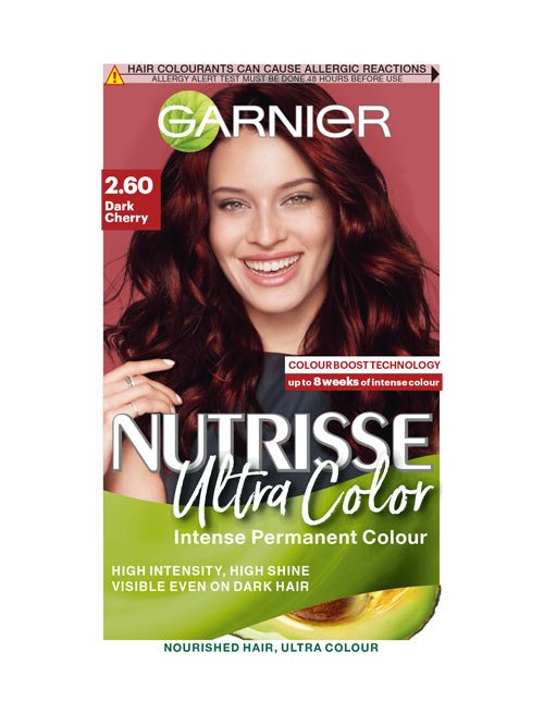 Nutrisse 2.6 Dark Cherry Red Permanent Hair Dye
