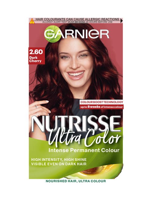 Dark Cherry Red Hair Dye | Nutrisse | Garnier