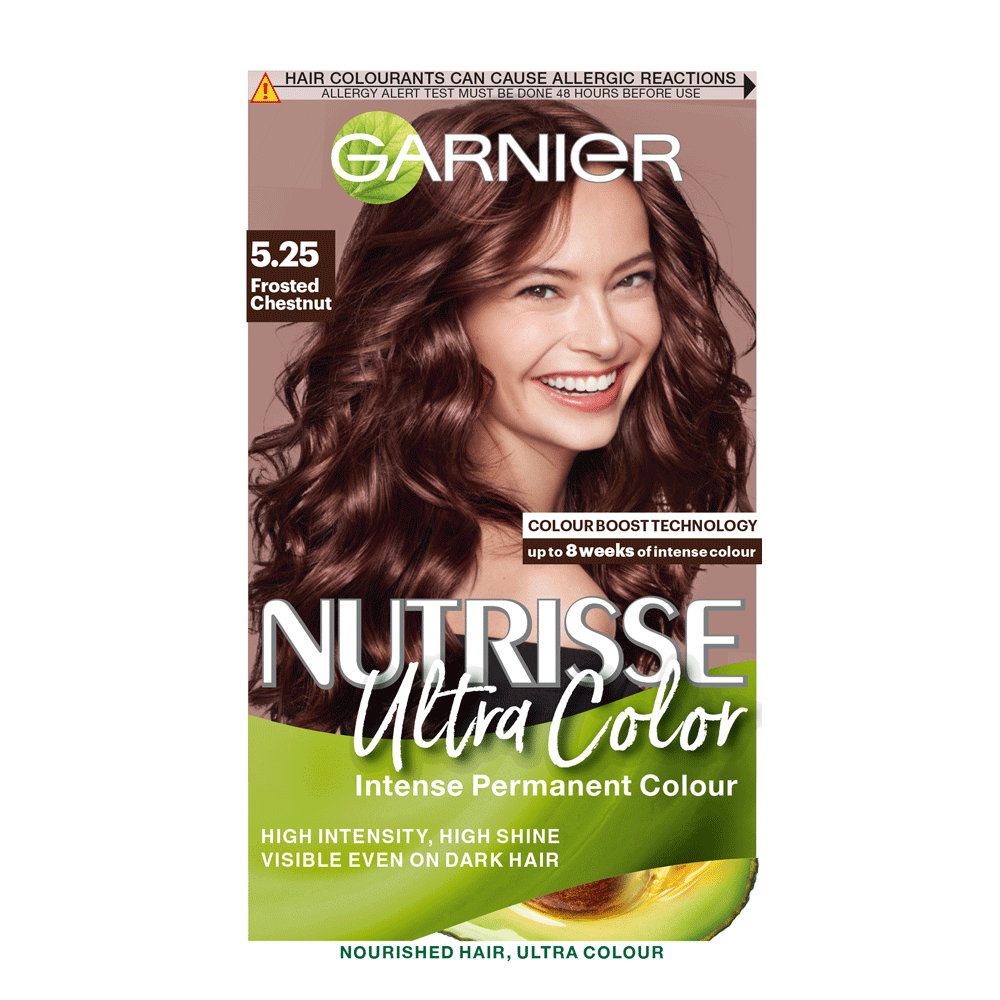 Garnier Nutrisse 5.25 Ultra Chestnut Brown Permanent Hair Dye