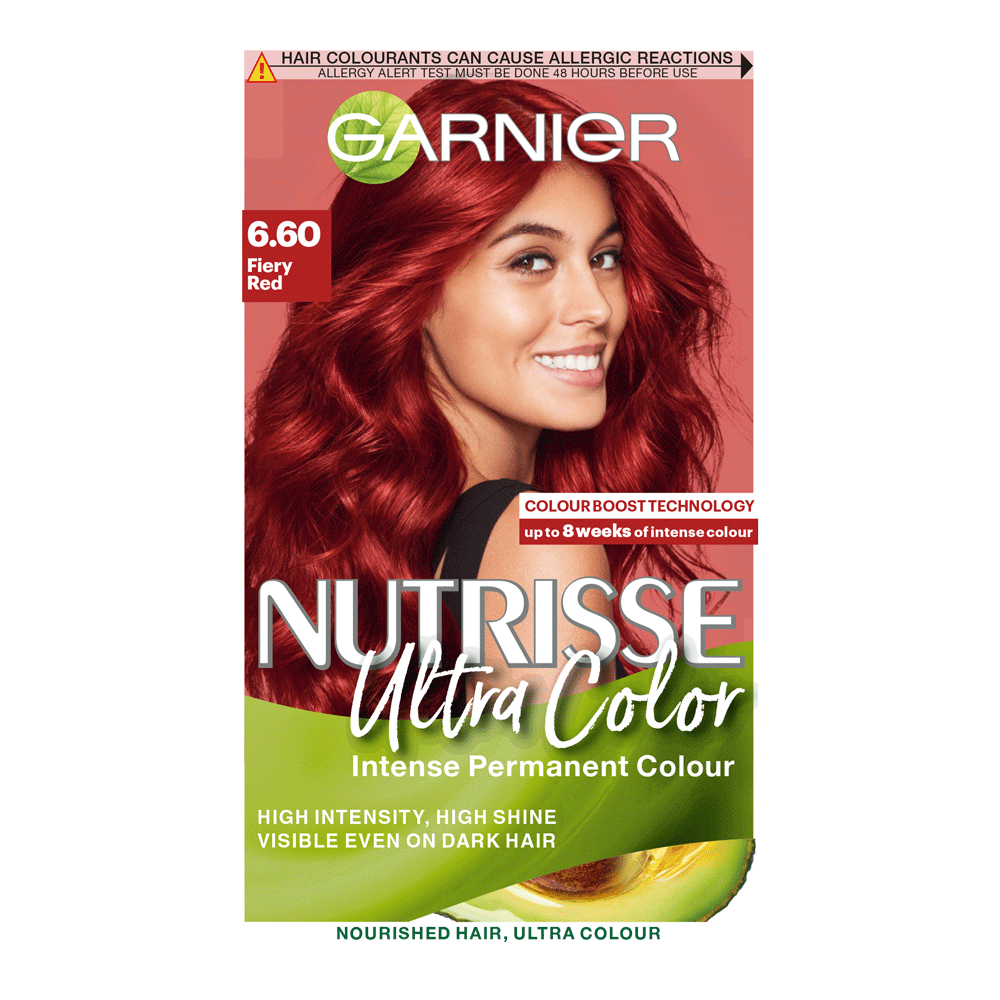 Ultra Fiery Red Hair Dye | Nutrisse | Garnier