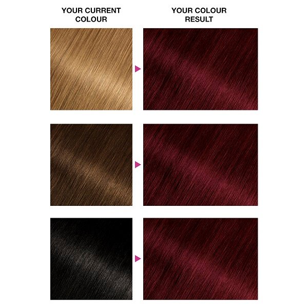 Red Hair Dye Olia Garnier