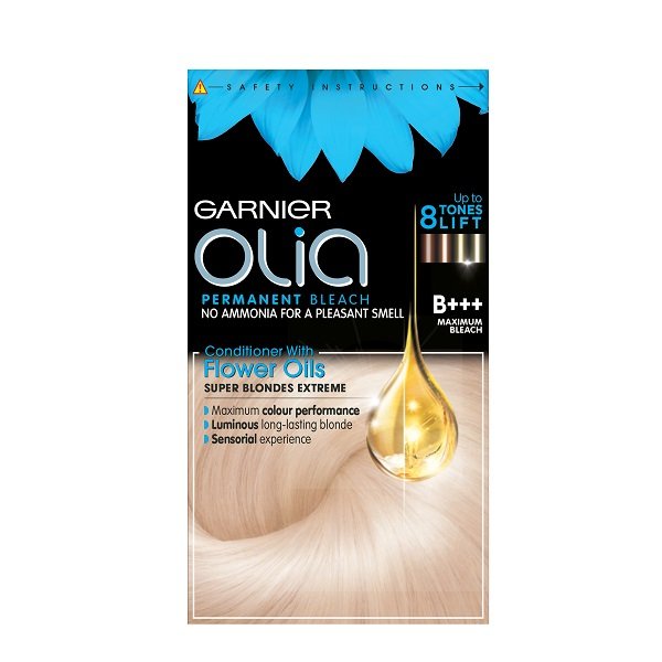 B+++ Maximum Bleach Blonde Permanent Hair Dye | Garnier