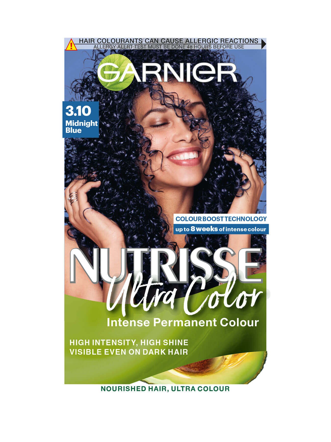 Midnight Blue Hair Dye | Nutrisse Ultra Color | Garnier
