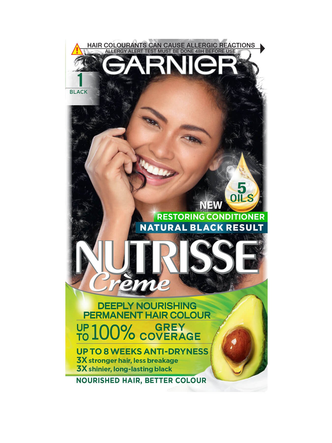 Black Hair Dye | Nutrisse | Garnier