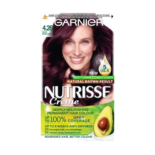 Burgundy Red Hair Dye | Nutrisse | Garnier Burgundy Red Hair Dye | Nutrisse | Garnier