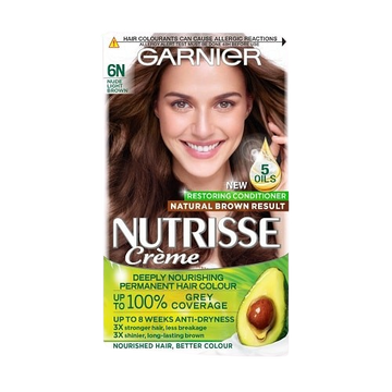 Nude Light Brown Hair Dye | Nutrisse Crème | Garnier UK