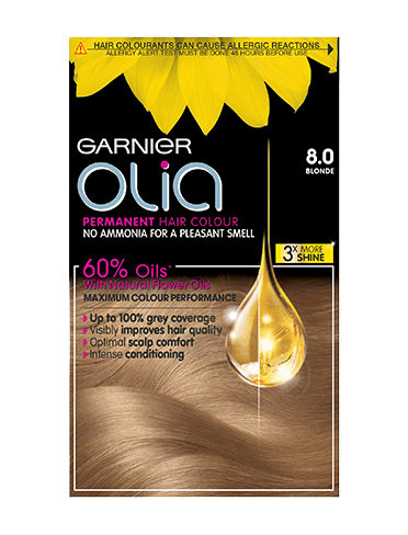 Garnier Olia 8.0 Blonde Permanent Hair Dye