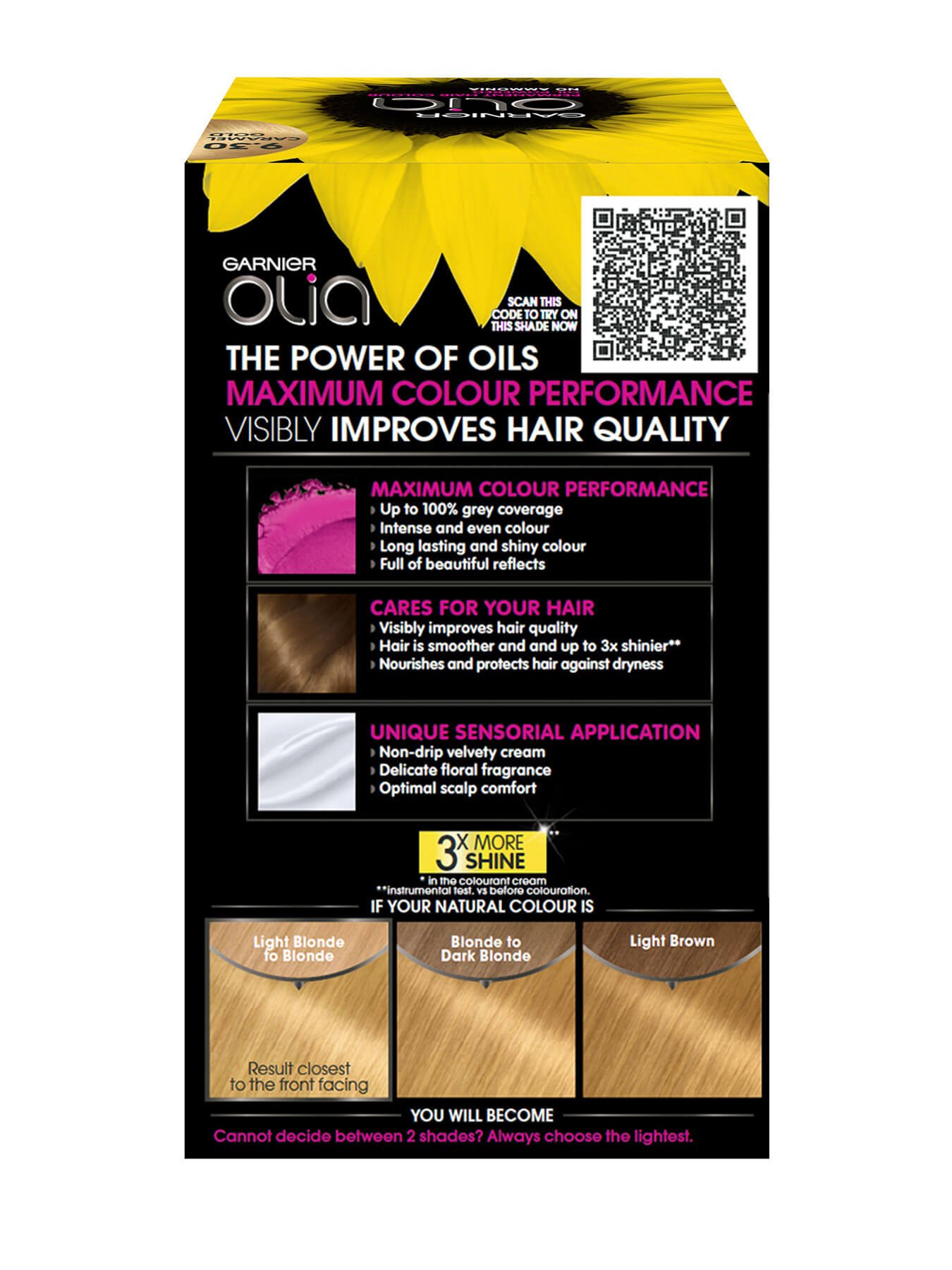 Caramel Gold Blonde Hair Dye Olia Garnier