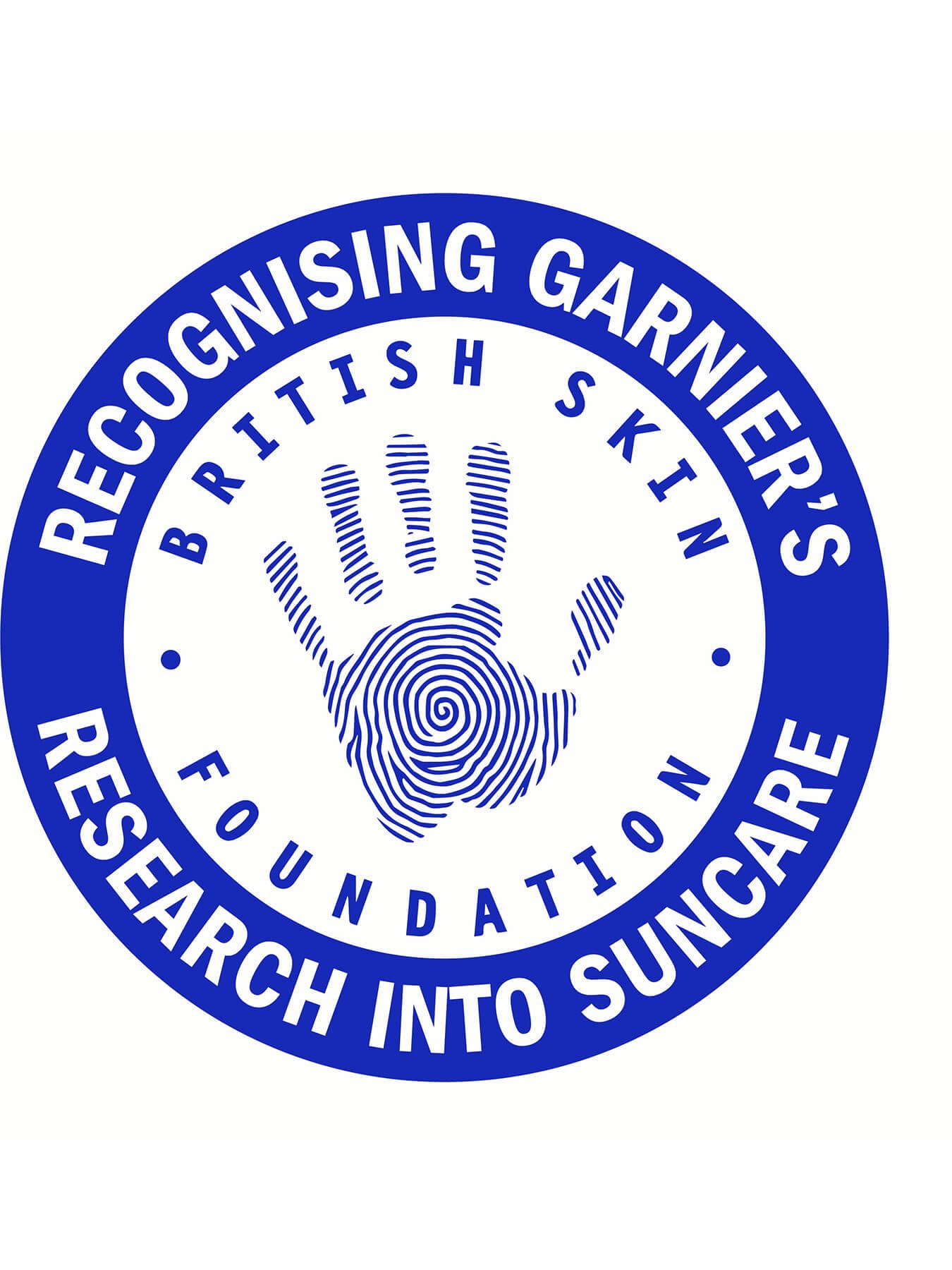 recognising garnier's research into suncare | british skin foundation logo