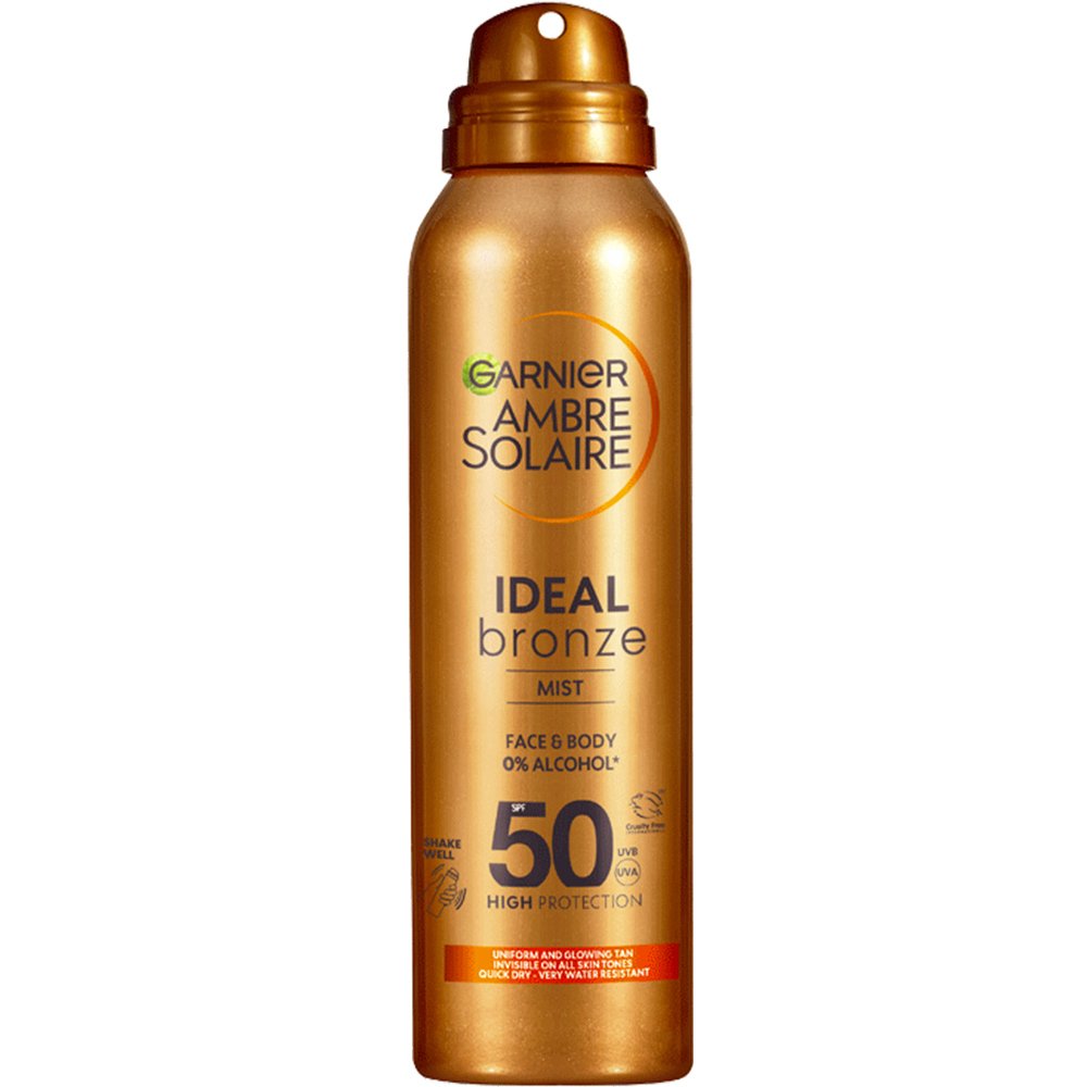 Garnier Ambre Solaire Ideal Bronze Tanning Mist SPF50