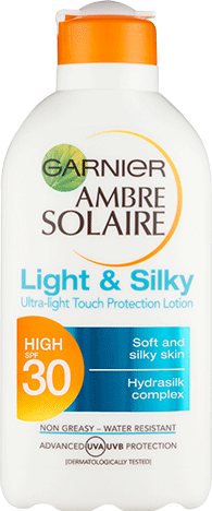 Ambre Solaire Light and Silky Sun Cream SPF30