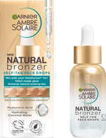 Ambre Solaire Natural Bronzer Self Tan Face Drops Packshot
