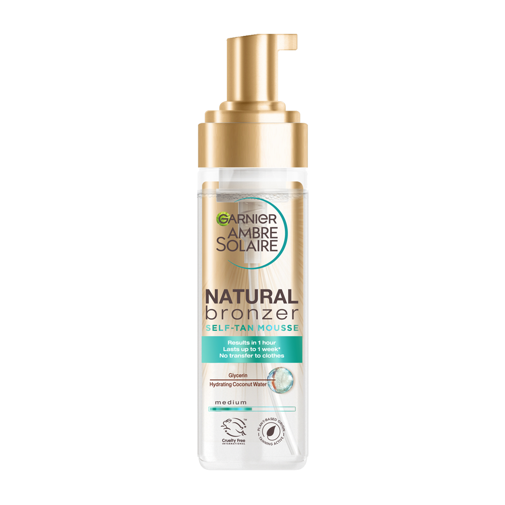 Natural Bronzer Intense Clear Self Tan Mousse 200ml