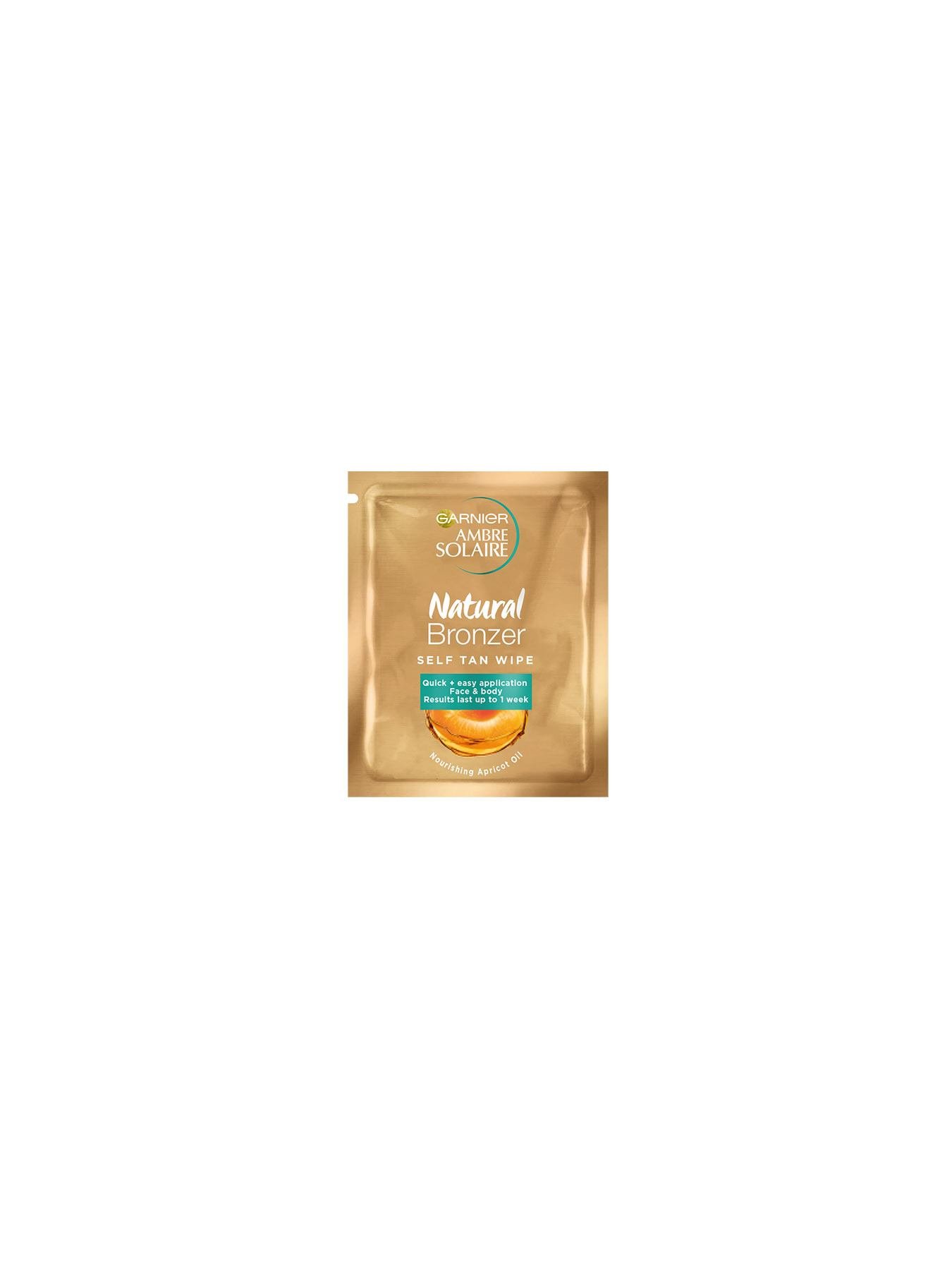 No Streaks Bronzer Self Tan Face Wipes