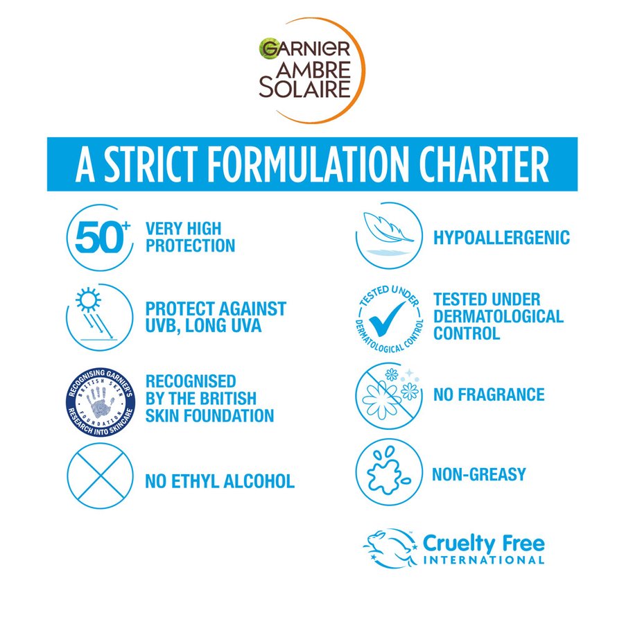 SPF 50+ Sensitive Advanced Dry Mist Sun Spray Ambre Solaire Sensitive