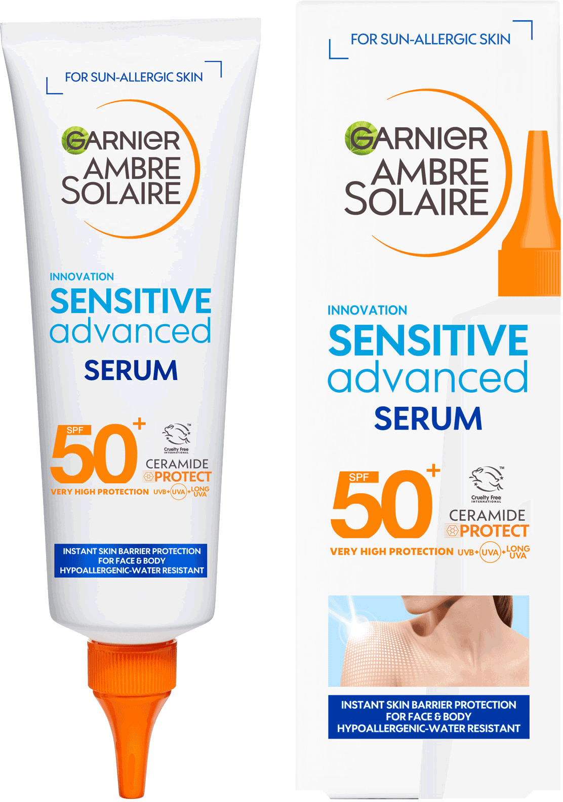 Sensitive Advanced Serum for Face & Body  with SPF 50+
