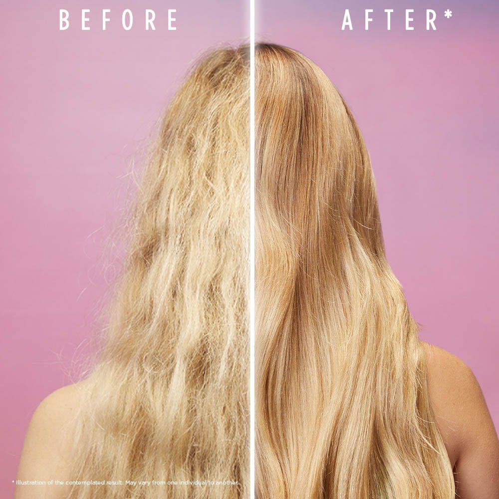 Ultimate Blends Pineapple Hair food BeforeAfter