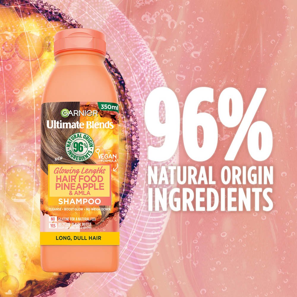 Ultimate Blends Hair Food Pineapple Shampoo natural ingredients
