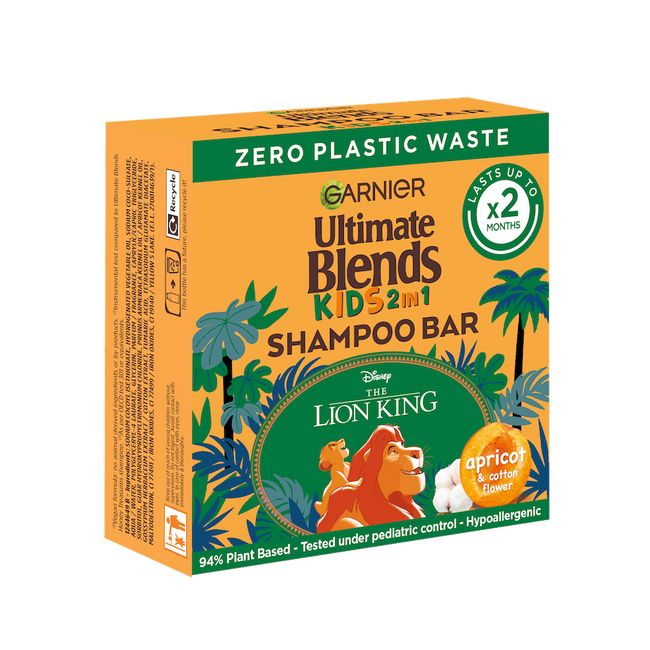 Apricot No Tears Shampoo Kids Shampoo Bar Garnier UK
