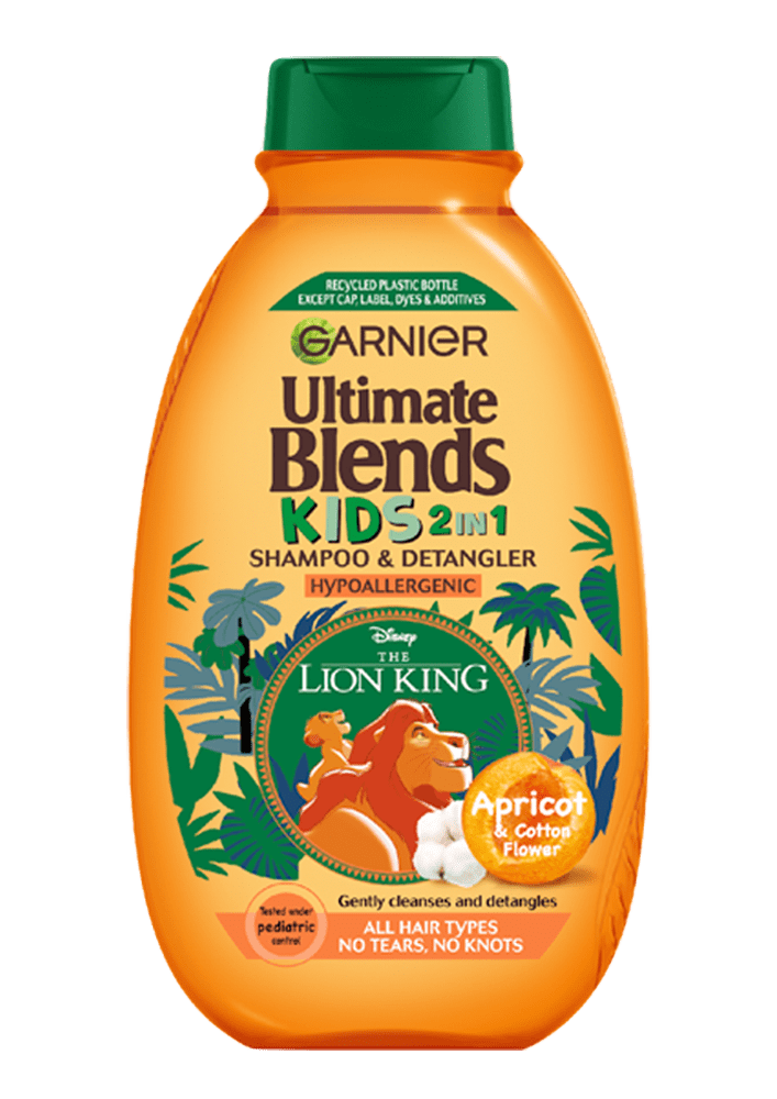 Ultimate Blends Kids Apricot Shampoo Packshot big