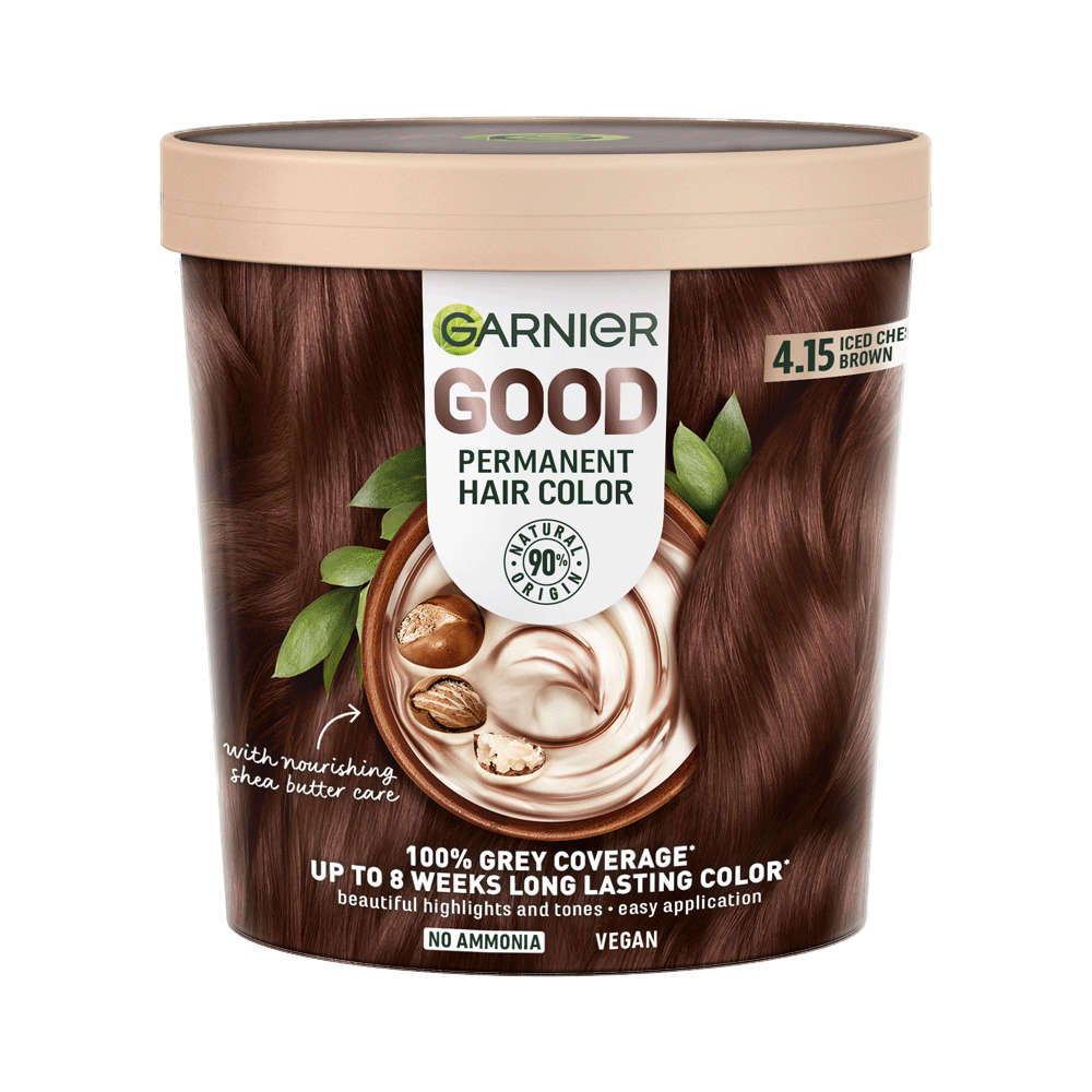 Garnier Hair Color Good 4-15 Iced Chestnut Packshot