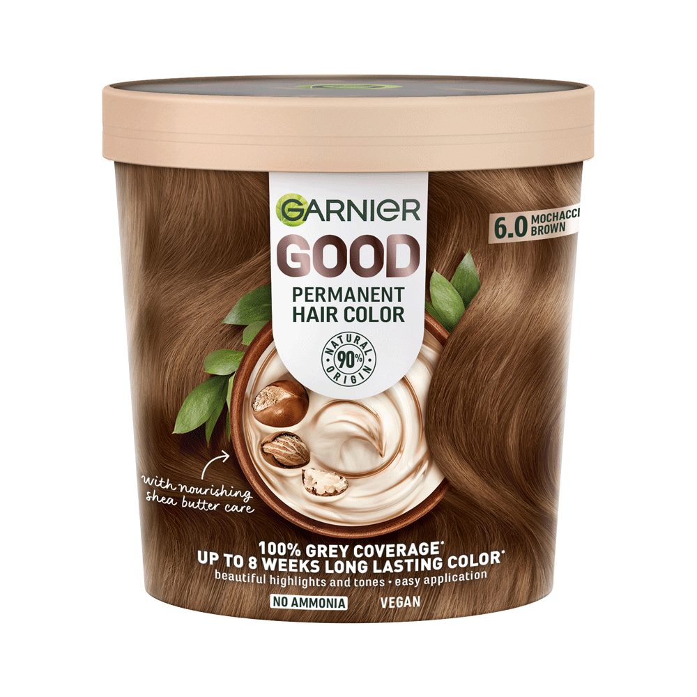 Garnier Hair Color Good 6-0 Mochaccino Brown Packshot