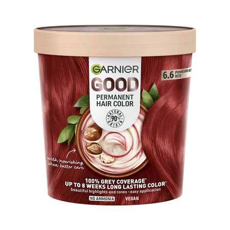 Teinture permanente Garnier Good Rouge Nº 6.6 Nº 6.6 Rojo Granada 217 ml (1 Unité) main image 0