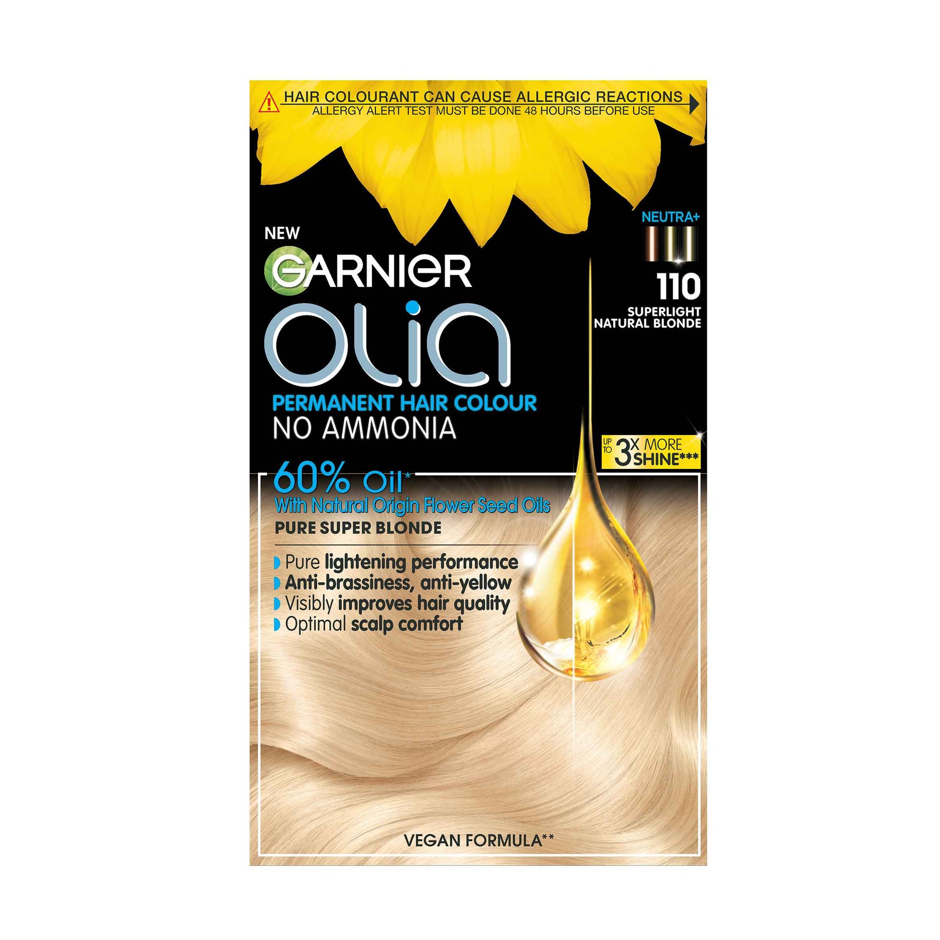 Super Light Blonde Hair Dye | Olia | Garnier