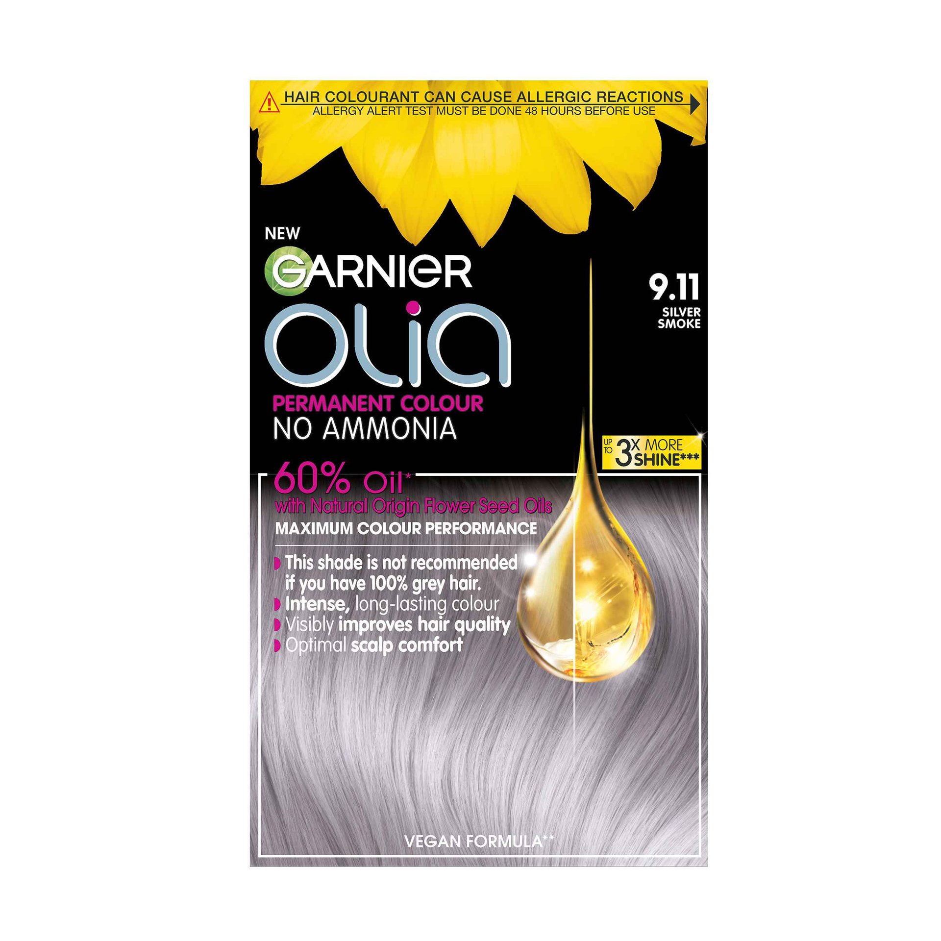 Metallic Silver Home Hair Dye | Olia | Garnier