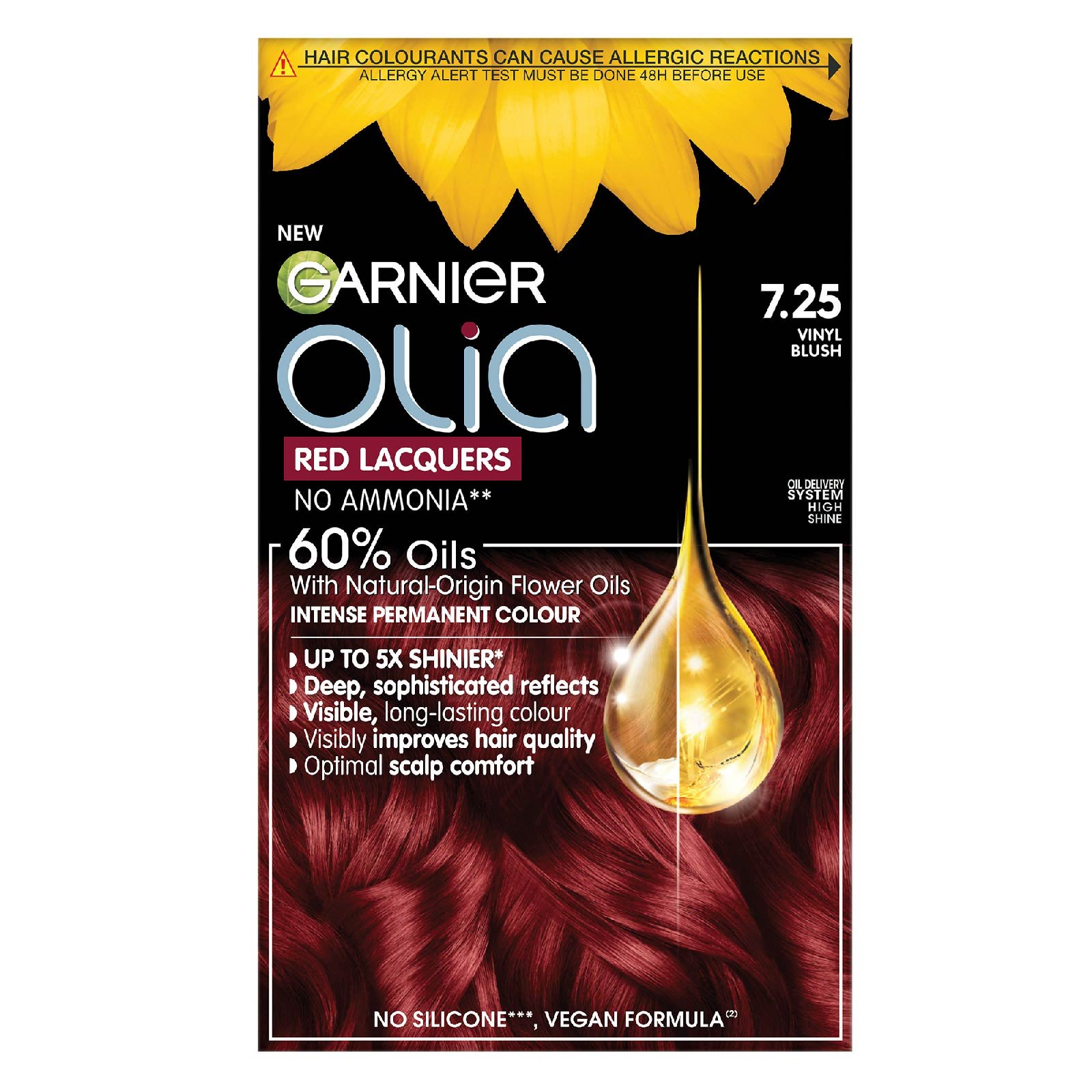Olia Red Laquers 7.25 Vinyl Blush