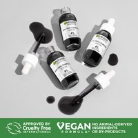 9 AHA plus BHA and Niacinamide Charcoal Serum