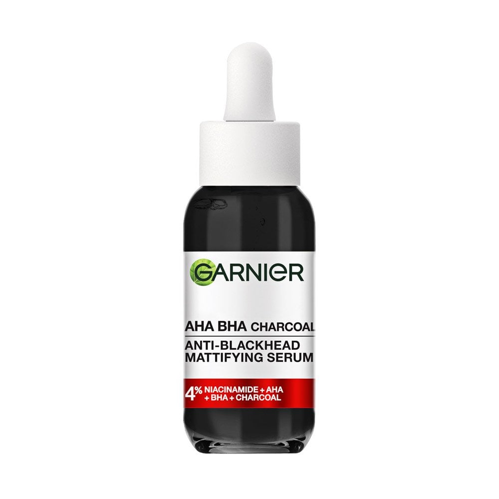 4% AHA + BHA & Niacinamide Charcoal Face Serum