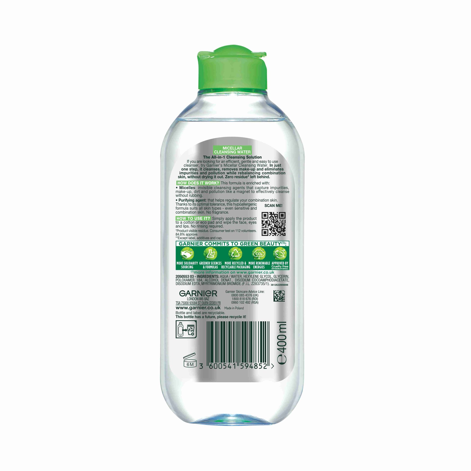 Combination Micellar 400ml BOP