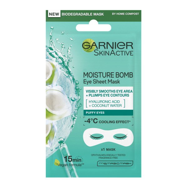 Moisture Bomb Hyaluronic Acid & Coconut Water Eye Sheet Mask