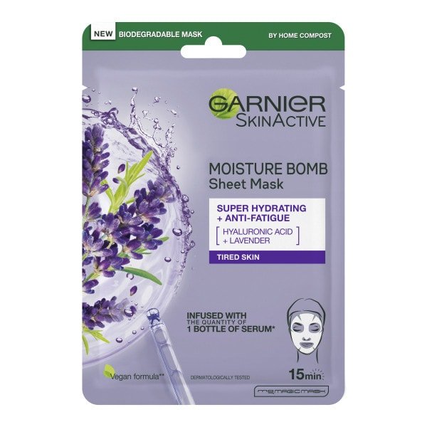 Moisture Bomb Lavender Hydrating Face Sheet Mask 1
