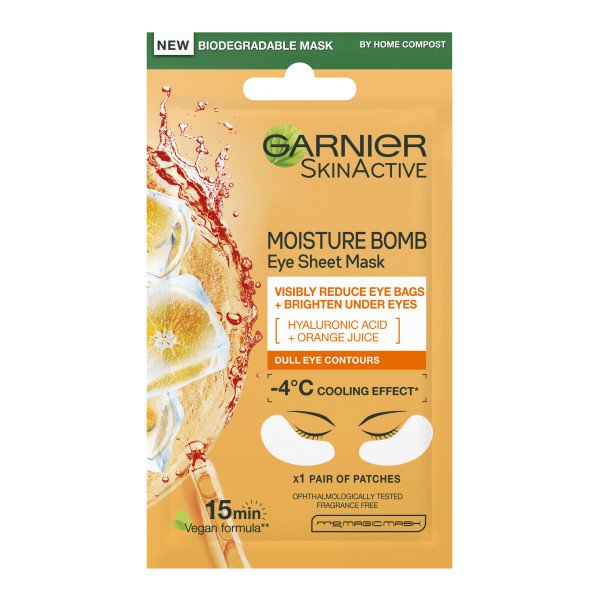 Moisture Bomb Hyaluronic Acid & Orange Juice Eye Sheet Mask