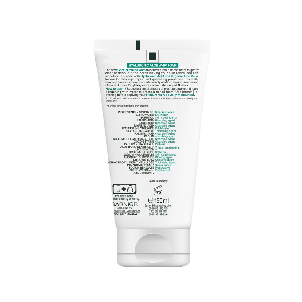 2 Skin Active Foam Cleanser Hyaluronic Aloe bop