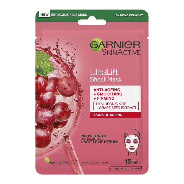 Garnier SkinActive Ultralift Sheet Mask 1