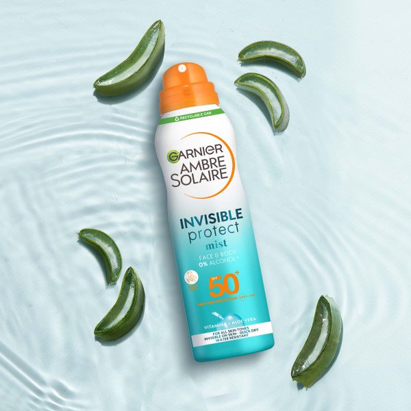 Invisible Protect Sun Protection Mist Spray SPF50 INGREDIENT